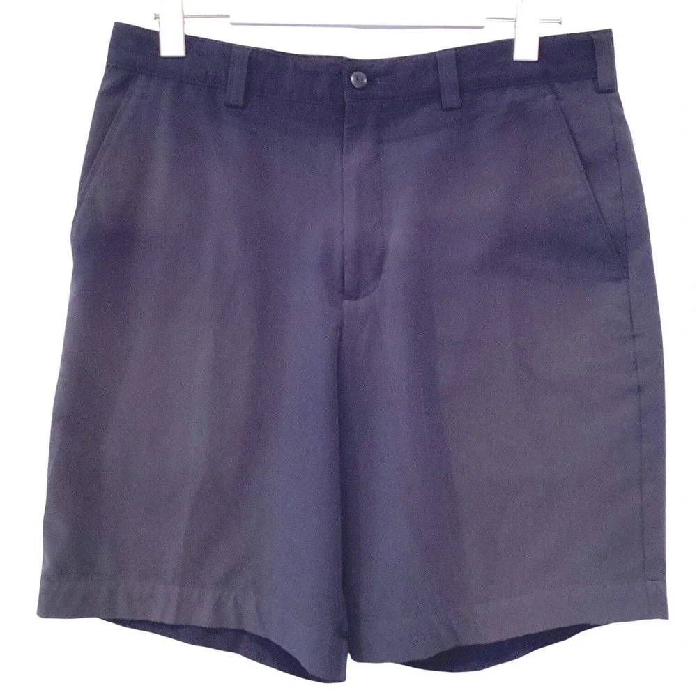 Cutter & Buck‎ Mens Shorts DryTec Performance Golf Navy Blue Stretch - 32